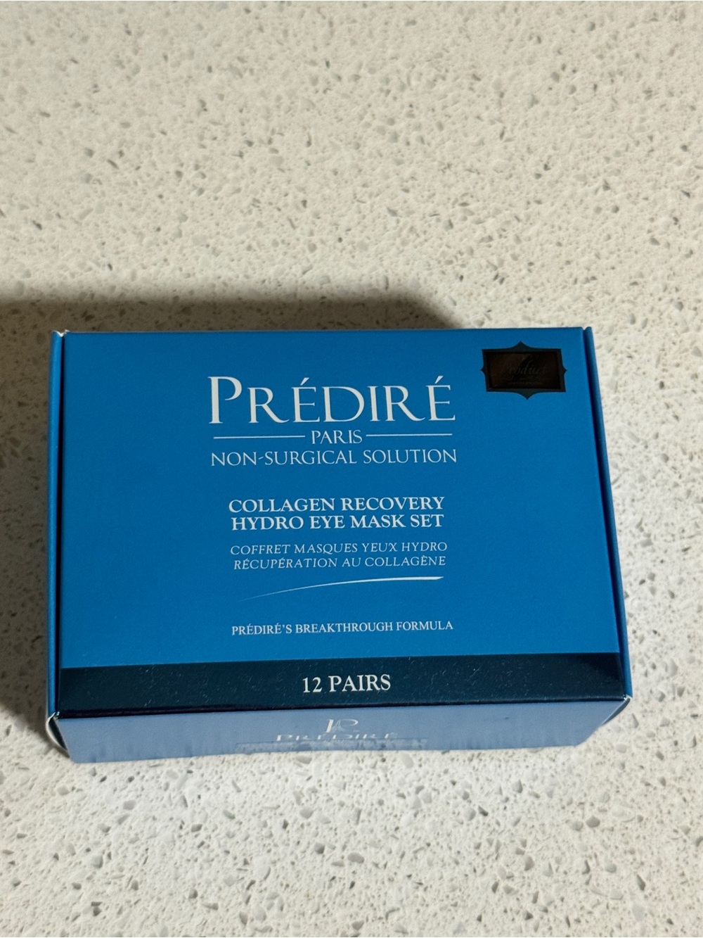 Predire Paris 24k Collagen Recovery Hydro Eye Mask Set 12 Pairs NIB, Sealed